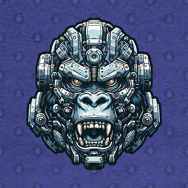 Mecha Apes S01 D10 by Houerd